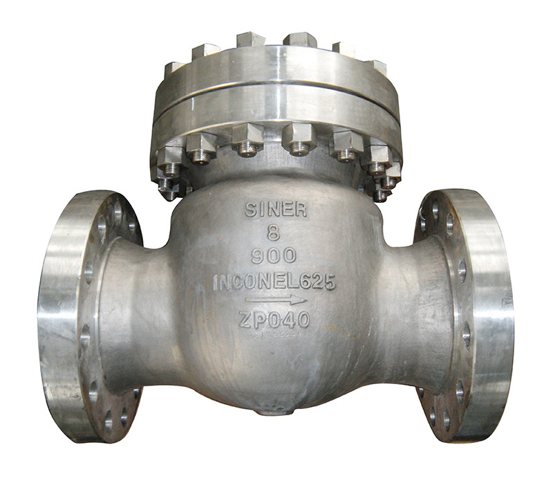 H44H and H44Y swing steel check valves